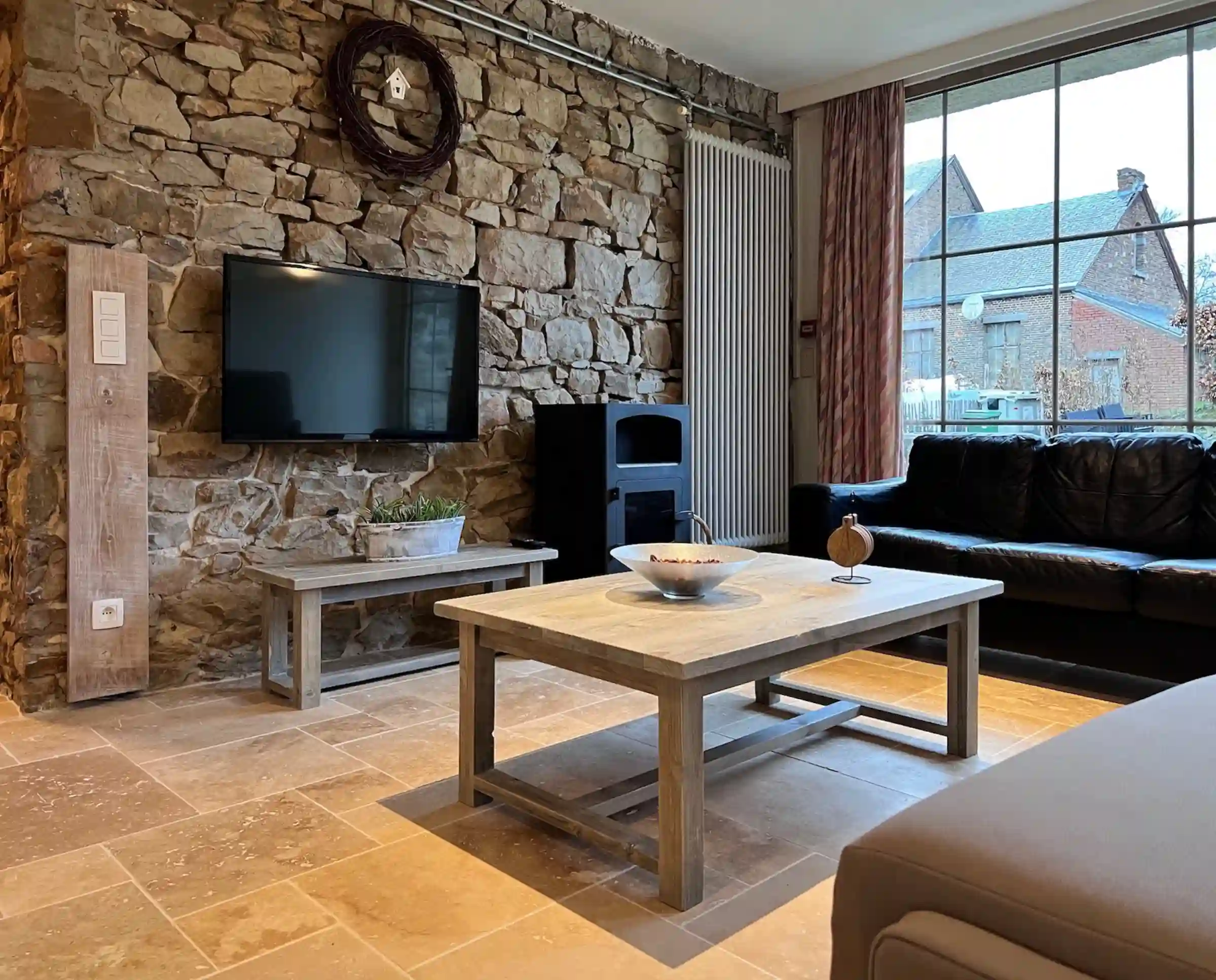 Woonkamer van woning La Petite source